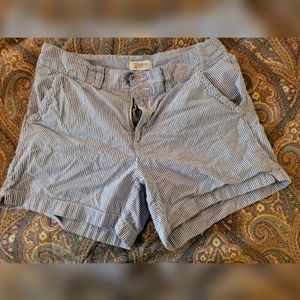 Alpine striped blue shorts